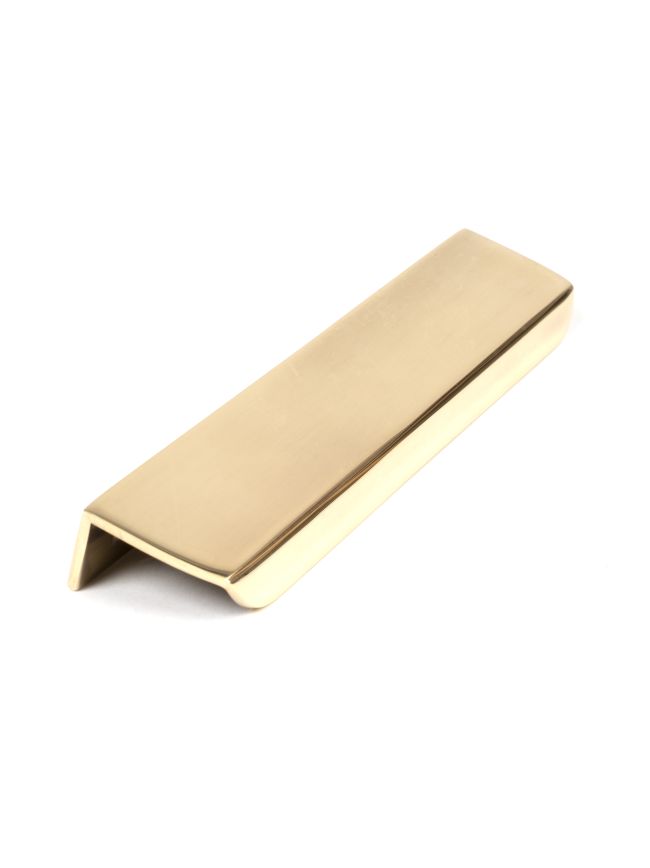 Aged Brass 200mm Moore Edge Pull