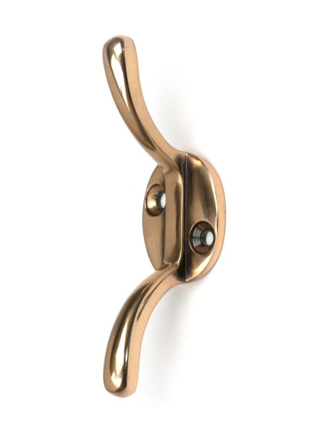Polished Bronze Newbury Cleat Hook