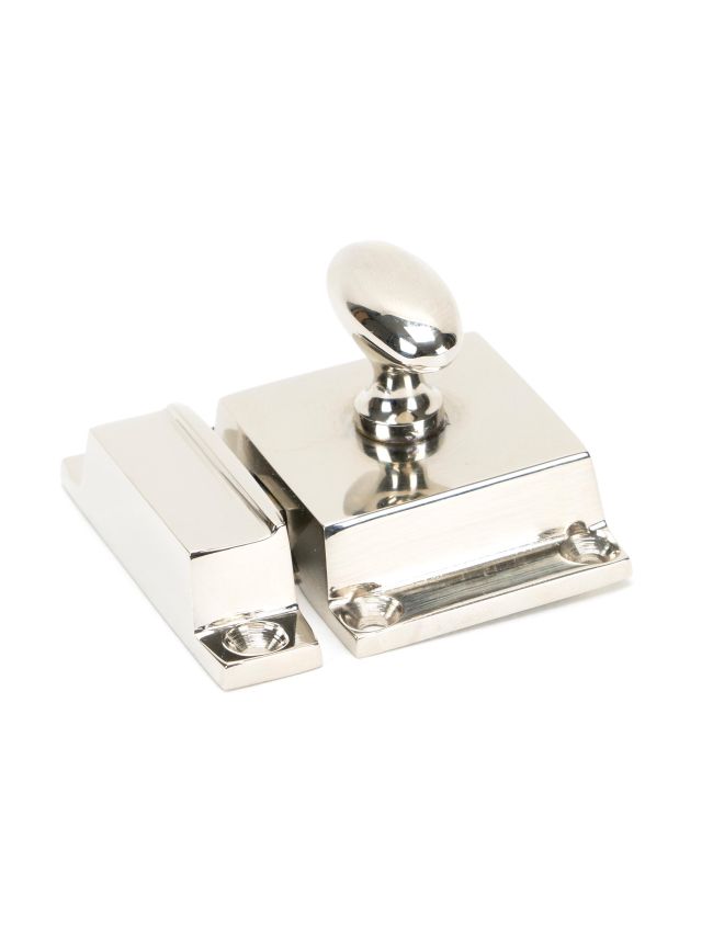 Polished Nickel Cabinet Latch