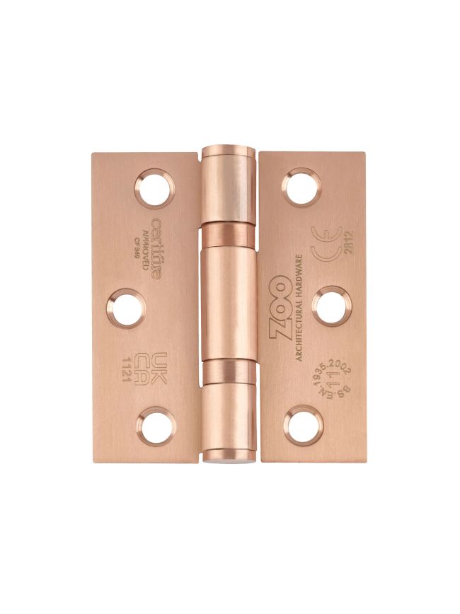 Zoo Hardware Grade 11 hinge - Tuscan Rose Gold