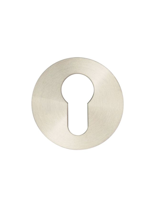 Stainless Steel Euro profile Escutcheons Grade 304 52x5mm Grade 201 Satin Stainless Steel - By Frelan Hardware - JSS02