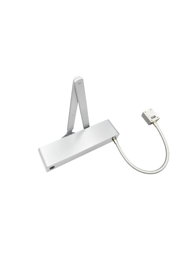 Zoo Hardware E-Mag Door Closer Size 3 Radius - Silver