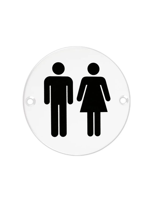 Zoo Hardware Sex Symbol - Unisex - 76mm dia - White