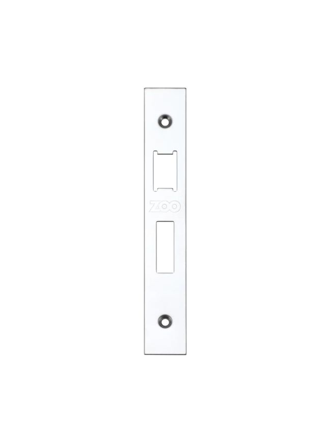 Zoo Hardware Spare Acc Pk for UK Sash Locks - contains Forend, Strike and Fixing Screws - Stainless Steel