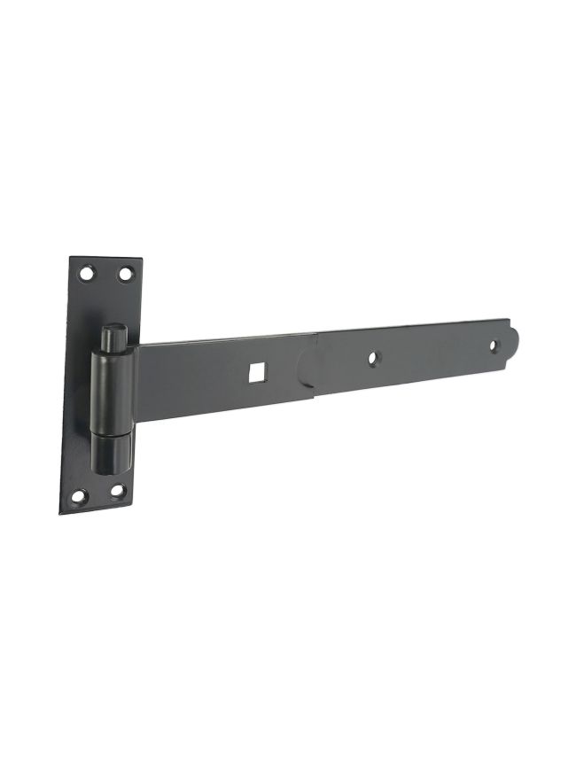 Hook and Band Hinge - Straight 12" - 300mm Black