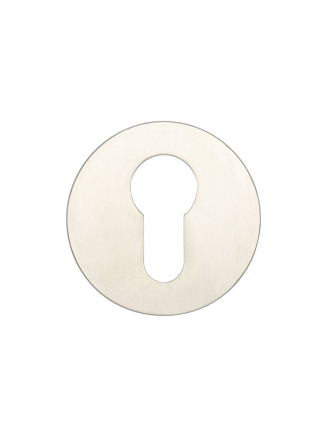 Stainless Steel Euro profile Escutcheons Grade 201 52x8mm Satin Stainless Steel - By Frelan Hardware - JSS28