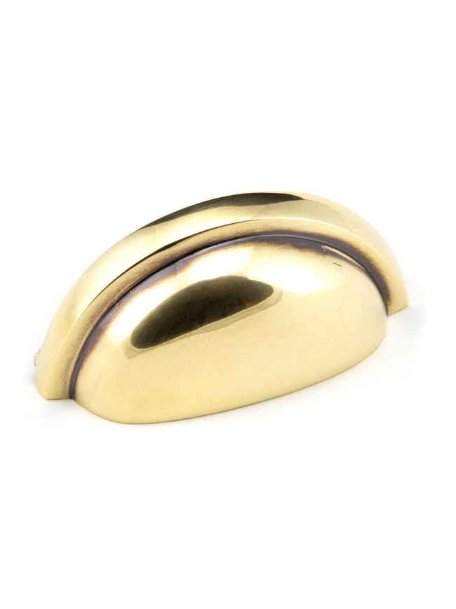 Aged Brass Regency Concealed Drawer Pull