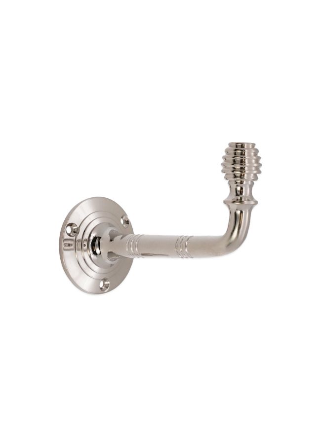 Beehive Large Coat Hook  Polished Nickel