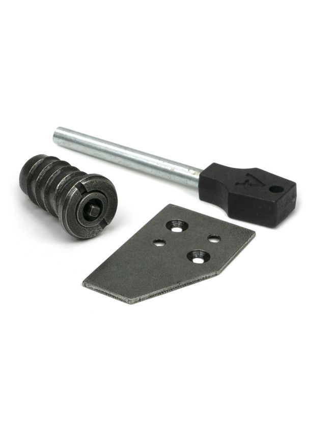 Pewter Key-Flush Sash Stop