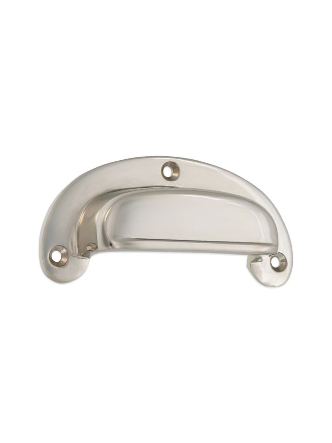 Traditional Cup Pull Polished Nickel
