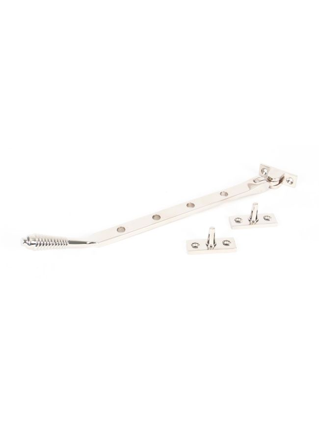 Polished Nickel 10" Reeded Stay