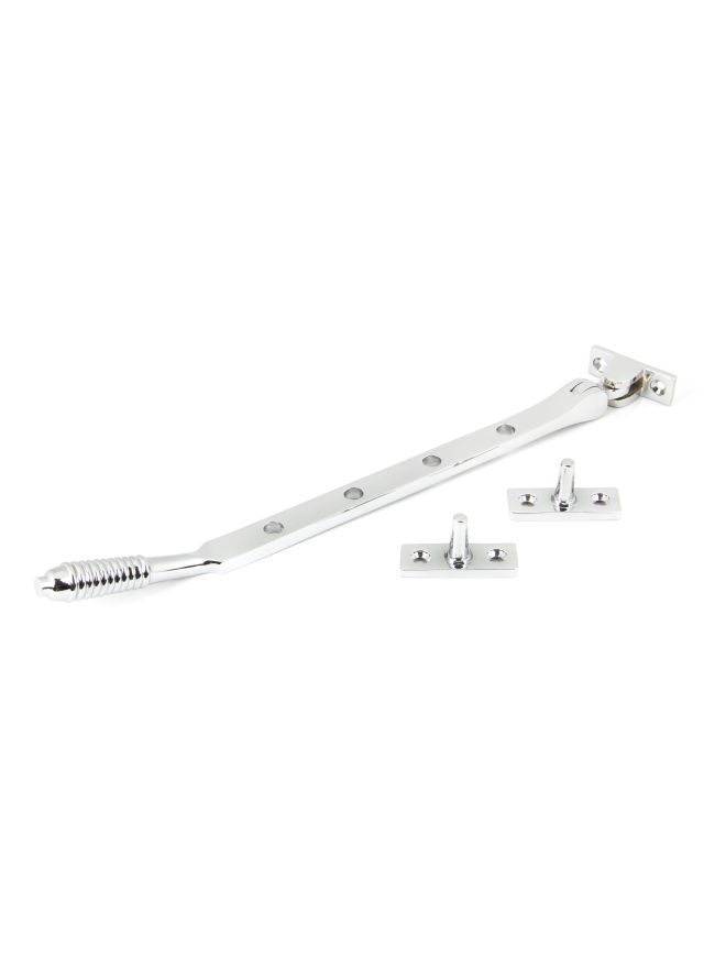 Polished Chrome 10" Reeded Stay
