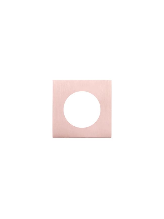 Zoo Hardware Spare square rose - Tuscan Rose Gold