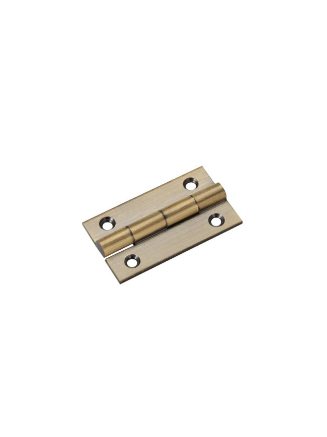 Zoo Hardware Solid drawn brass butt hinge - 38 x 22 x 1.3mm - Florentine Bronze