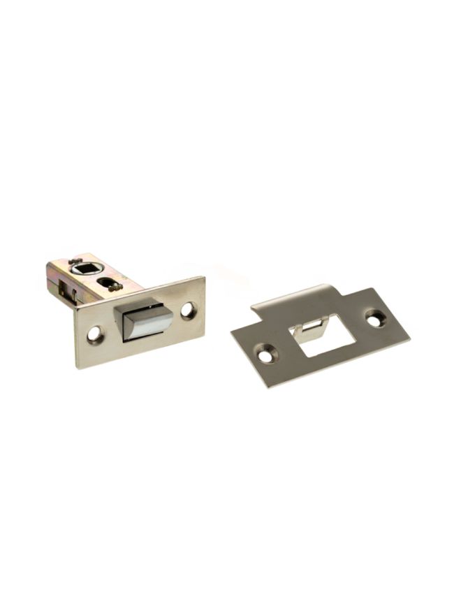 Atlantic Bolt Through Tubular Latch 2.5" - Polished Nickel
