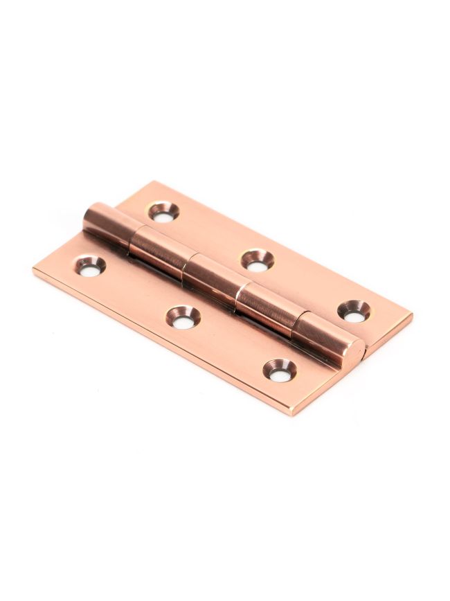Polished Bronze 2.5" Butt Hinge (pair)