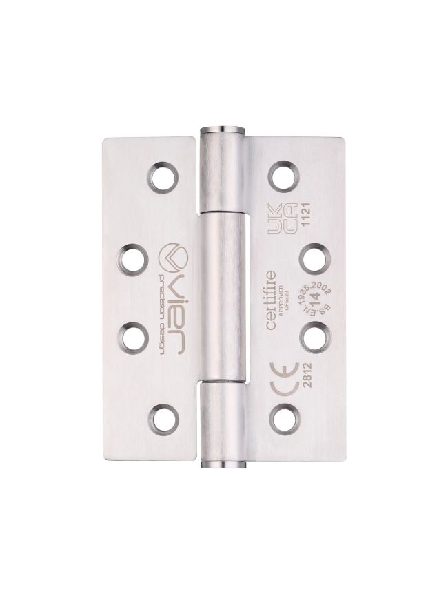 Zoo Hardware Grade 14 concealed knuckle hinge SS201 - square - Satin Stainless