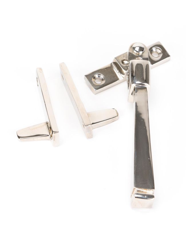 Polished Nickel Night-Vent Locking Avon Fastener