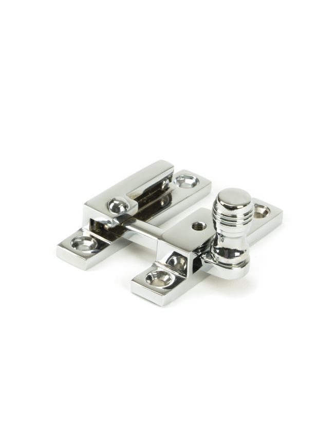 Polished Chrome Prestbury Quadrant Fastener - Narrow