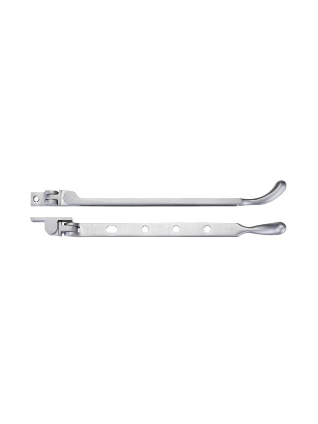 Zoo Hardware Bulb End Casement Stay - Satin Chrome