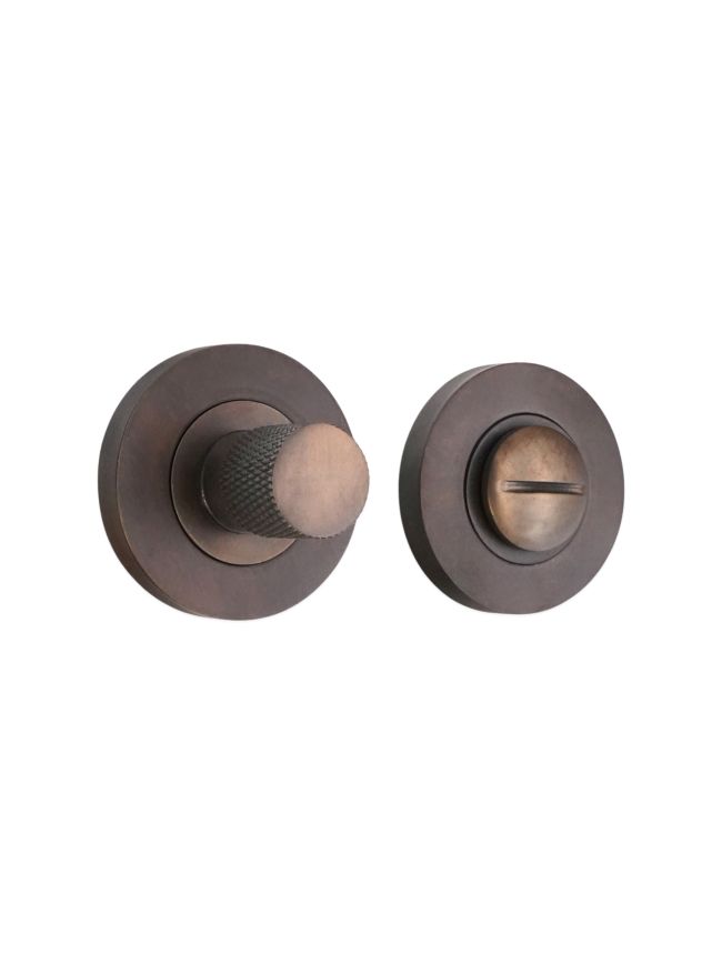 Jewel Knurlmond Thumb Turn & Release Matt Antique