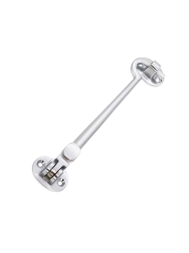 Silent Cabin Hook 6" - 150mm Satin Chrome