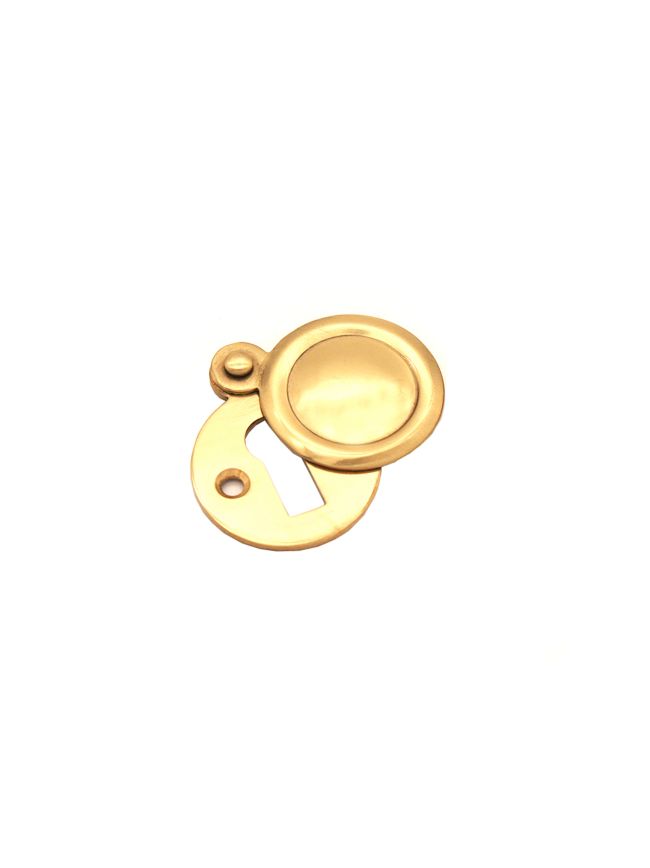 Victorian Key hole Covered Polished Brass