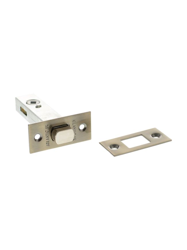 Atlantic Tubular Deadbolt 3" - Antique Brass