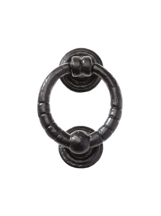 Zoo Hardware Ring Knocker - 5" - Black