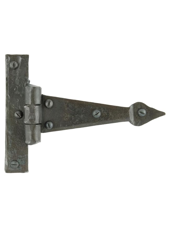 Beeswax 4" Arrow Head T Hinge (pair)