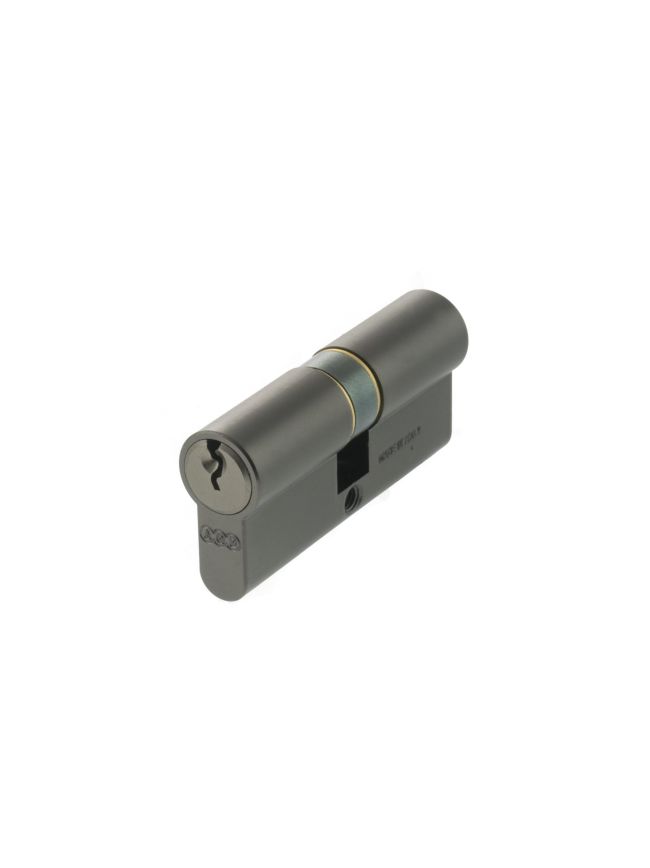 AGB Euro Profile 5 Pin Double Cylinder Keyed Alike 35-35mm (70mm) - Black Nickel