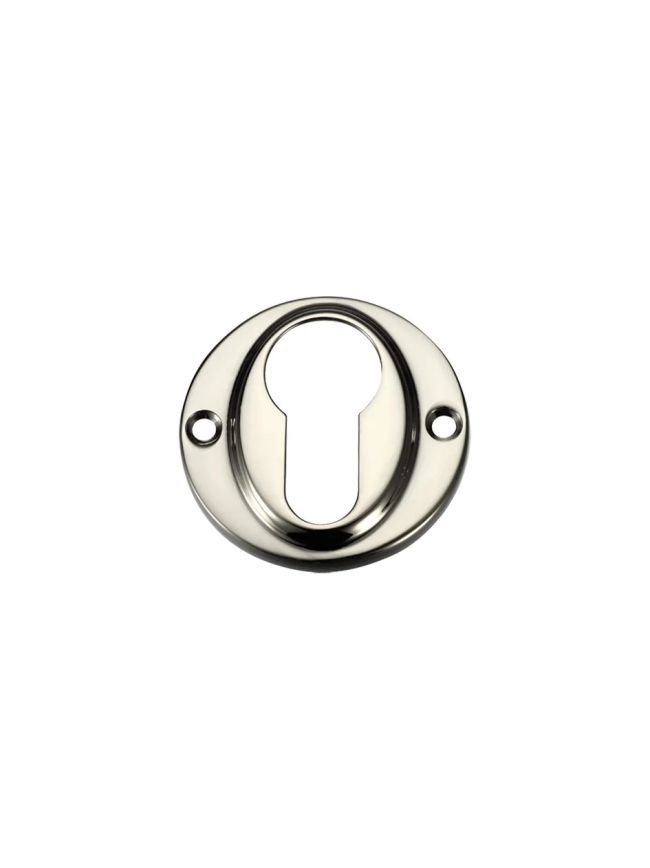 Zoo Hardware Euro Profile Escutcheon - Nickel