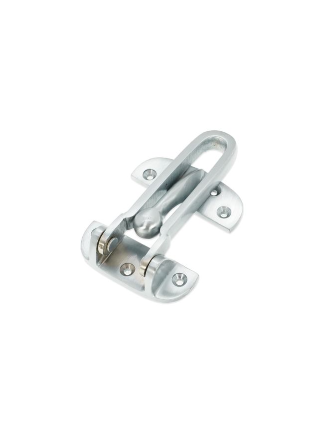 Brass Door Guard 105mm Satin Chrome