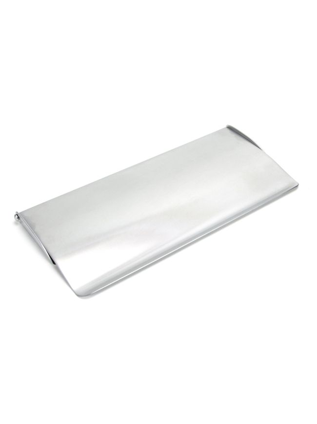 Satin Chrome Small Letter Plate Cover