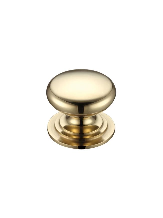 Zoo Hardware Victorian Cupboard Knob 38mm dia. - Brass