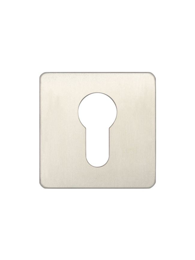 Square Euro Profile Escutcheon Grade 304 - By Frelan Hardware - JSS11
