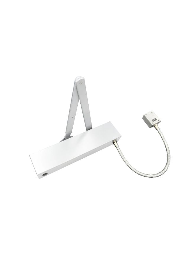 Zoo Hardware E-Mag Door Closer Size 5 Square - Silver