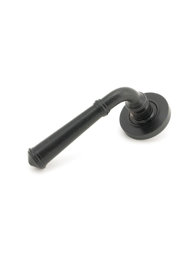 External Beeswax Regency Lever on Rose Set (Plain)
