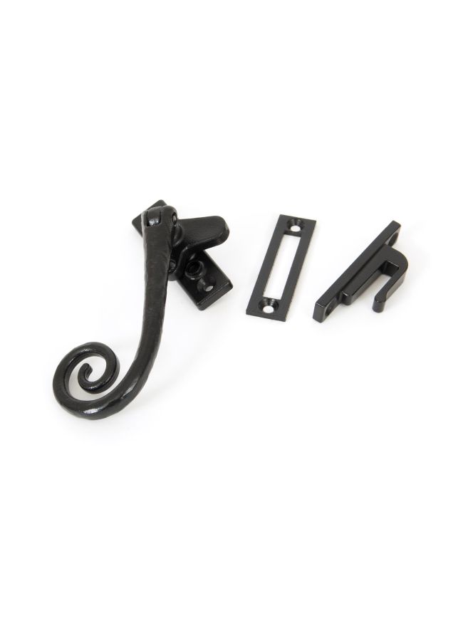 Black Locking Deluxe Monkeytail Fastener - LH