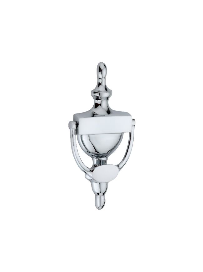 Victorian Door Knocker 200mm Polished Chrome