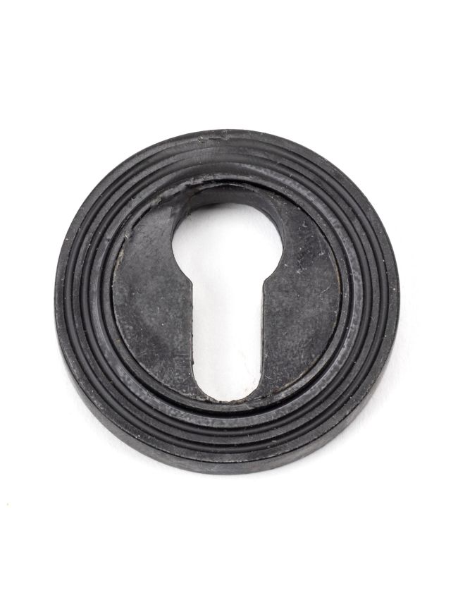 External Beeswax Round Euro Escutcheon (Beehive)