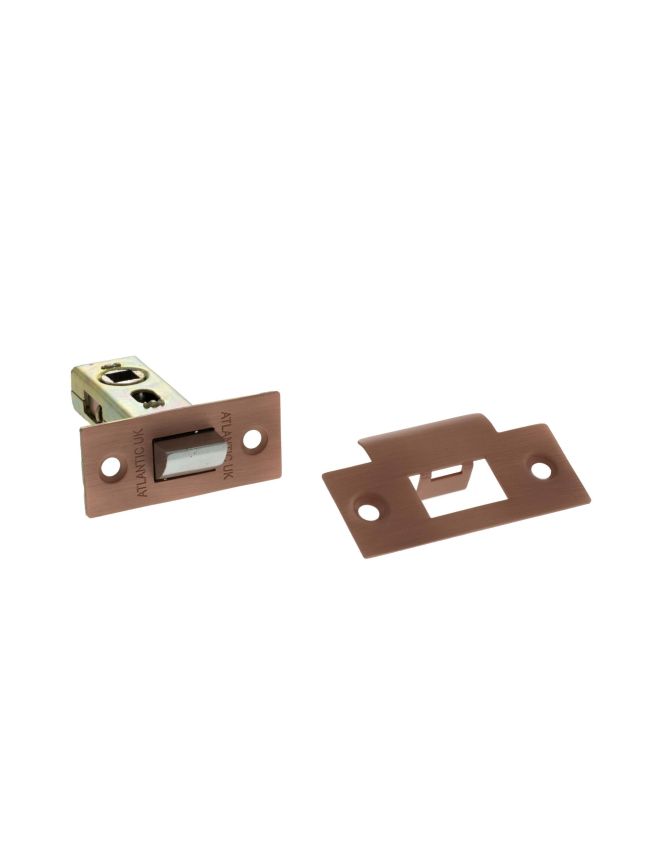 Atlantic Bolt Through Tubular Latch 2.5" - Urban Satin Copper