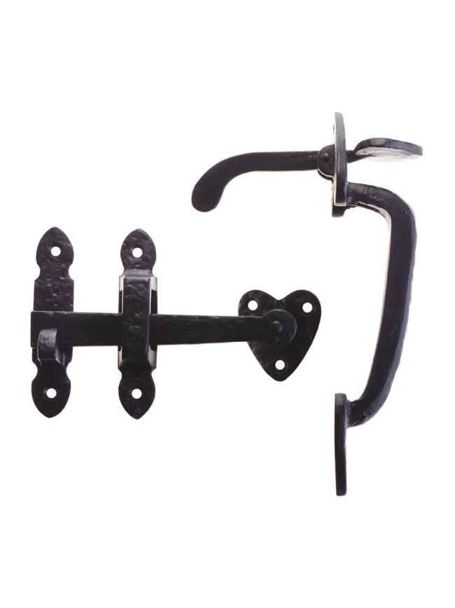 Zoo Hardware Thumb Latch - 6" - Black