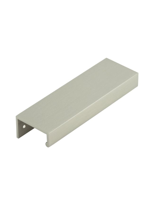 Burlington 150mm Satin Nickel Angled Edge Pull - By Frelan Hardware - BUR911SN