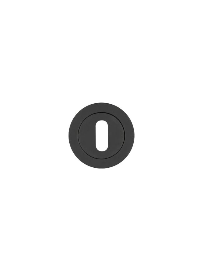 Zoo Hardware Standard Profile Escutcheon - Black