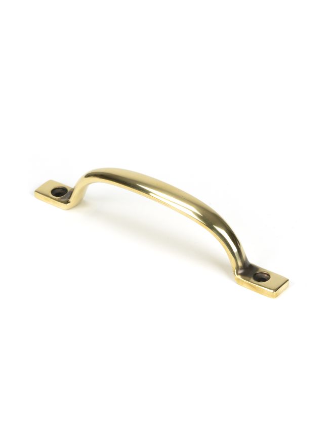 Aged Brass Slim Sash Pull