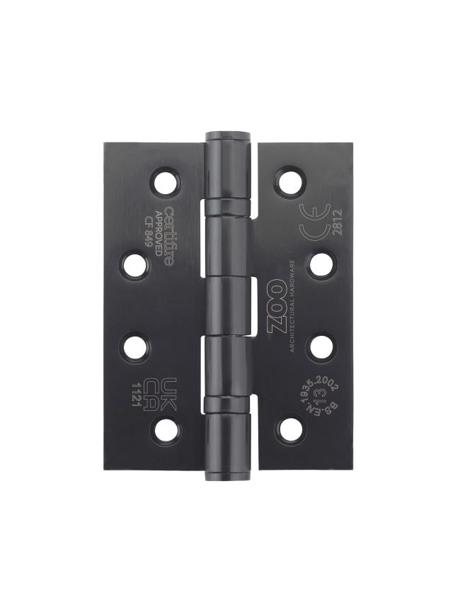 Zoo Hardware Grade 13 Ball Bearing Hinge - SS201 - CF849 - Black