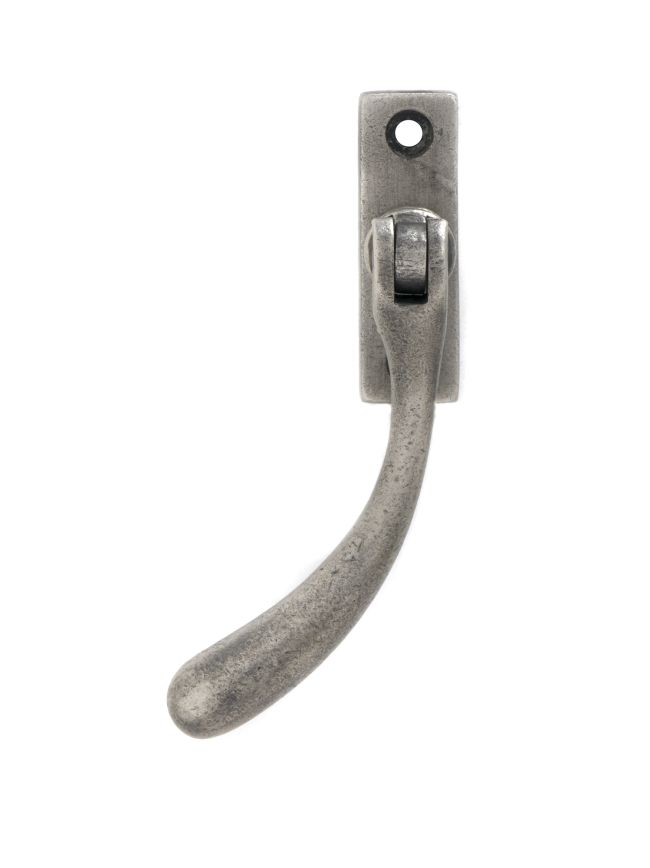 Antique Pewter Slim Peardrop Espag - LH