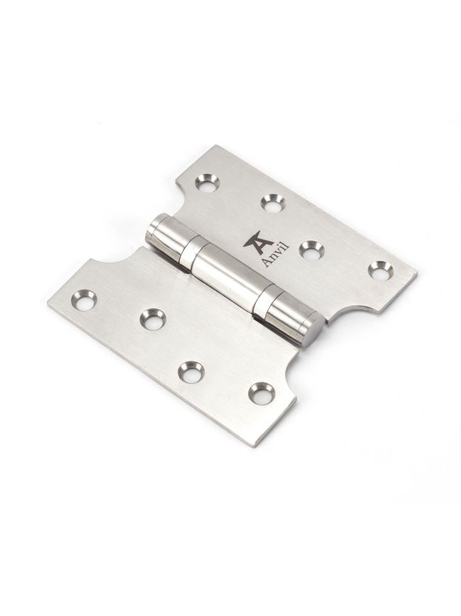 Satin SS (304) 4" x 2" x 4" Parliament Hinge (pair)