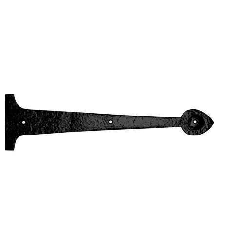 Zoo Hardware Hinge Front - 15" - Pairs - Black